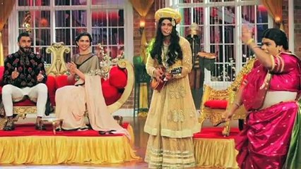Bajirao Mastani Team In Comedy Nights With Kapil - Ranveer Singh - Deepika Padukone