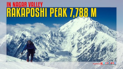 Rakaposhi Peak in Nagar Valley