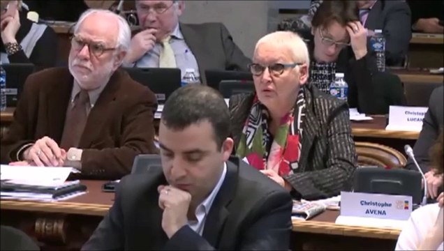 Colette POPARD. Discussion générale. Session budgétaire de décembre 2015