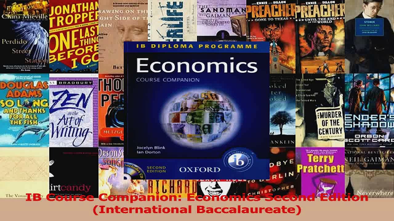 Read  IB Course Companion Economics Second Edition International Baccalaureate Ebook Online