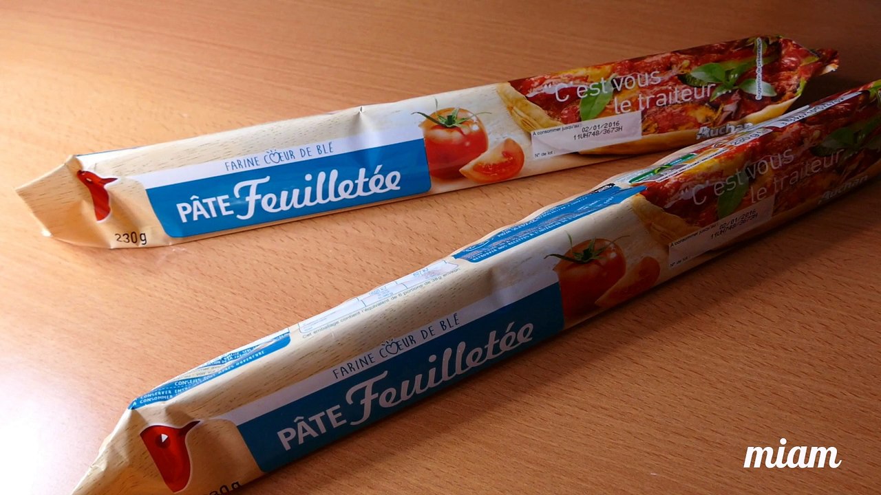 Étoile feuilletée au nutella