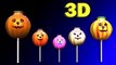 Halloween Cakepop Finger family Songs 3D | Finger Family Songs For Children
