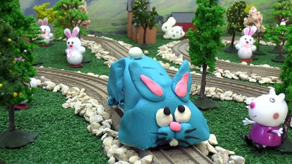 Peppa Pig Thomas The Train Play Doh Bunny Toy Trains Thomas The Tank Play-Doh Guess