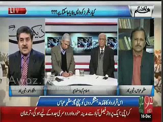 Iftikhar Ahmed blast on Sindh Govt for Resolution against Rangers