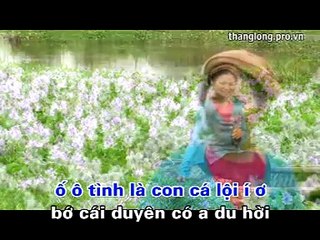 Hoa thơm bướm lượn - Karaoke - Lương Thu Hồng - Dân ca Quan họ Bắc Ninh lời cổ