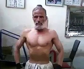 Pathan Baba Beautiful Body