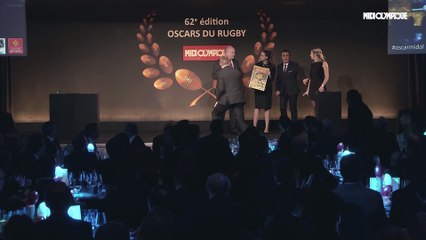 Ma'a Nonu reçoit l'Oscar monde