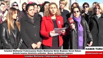 Türk Kadınına Seçme ve seçilme hakkı verilmesi Taksim anıtına çiçek koyma töreni