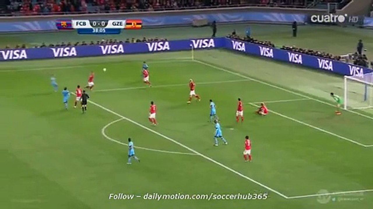 Luis Suarez Amaizing Goal Barcelona 1-0 Guangzhou 17-12-2015