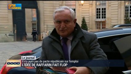 Pacte Républicain sur l'emploi : L'idée de Raffarin fait flop