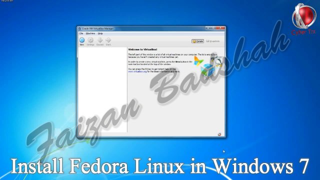 Install & Run Fedora Linux in Windows