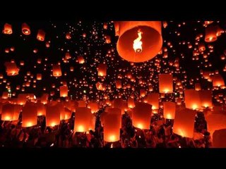 Conoce el festival que ilumina el cielo con cientos de linternas flotantes cada año
