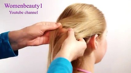 Braided hairstyle for everyday. Updo hairstyles