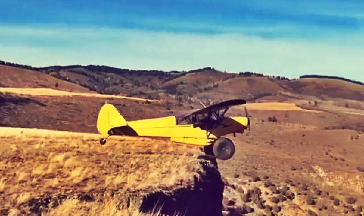 Insane Cliff Dive Takeoff