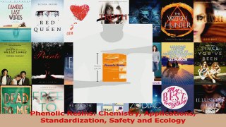 PDF Download  Phenolic Resins Chemistry Applications Standardization Safety and Ecology Read Online