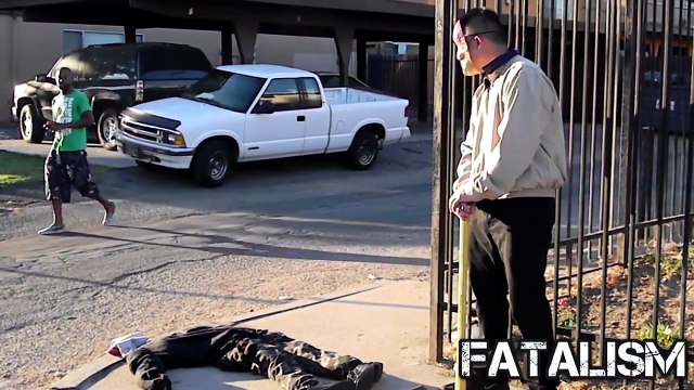 Psycho Killers In The Hood Prank (CRAZY!) - Funny Videos 2014 - Best Pranks