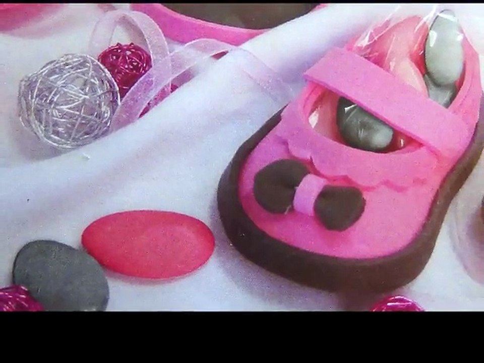 Ballerine mousse décorative