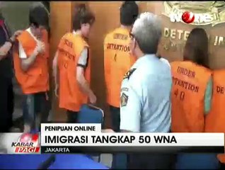 Petugas Akan Deportasi 50 WNA Pelaku Cyber Crime