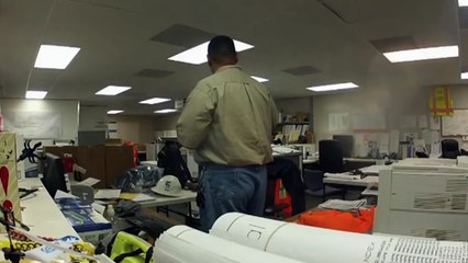 Fat Man Is Terrified By Office Funny Prank - funny videos jokes - funny videos clips