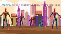 Venom Spiderman Finger Family Nursery Rhymes For Kids in 3D | Finger Family Rhymes