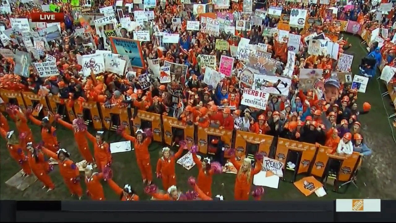Lzzy Hale 2015 College Gameday Opening Intro Dailymotion Video