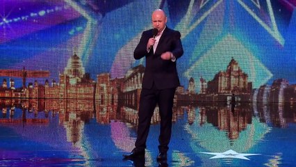 Danny Posthill hopes to make a good impression on the Judges | Britains Got Talent 2015