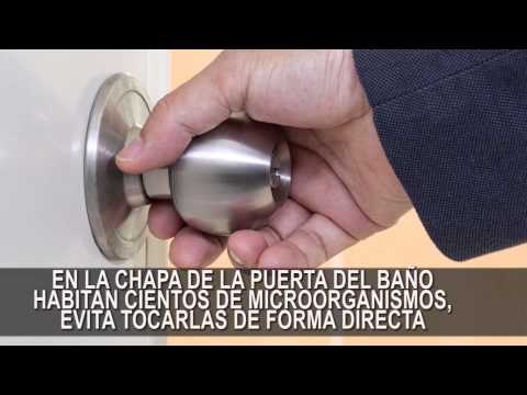 ¿Sabes cómo evitar el contagio de gérmenes y bacterias en los baños públicos o en tu hogar?