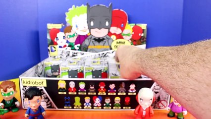 Kidrobot Mini Series Blind Box Surprise Toys Batman Cyborg Joker Superman Green Lantern Ba