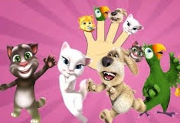 Finger Family Song| Funny Cats TalkingTom & Friends|Cute Compilation