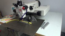 Heavy sewing machine for climbing ropes and safety ropes