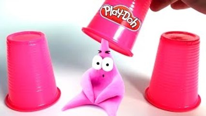 STOP MOTION Play doh Spongebob Patrick playdo video Bob Esponja Patricio