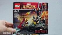 Đồ chơi xếp hình LEGO Bạo chúa Mandarin đấu với người sắt Iron Man