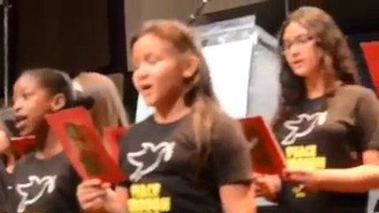 American Students Reciting Lab Pe Aati Hay Dua for Peshawar School