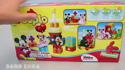 Đồ chơi xếp hinh LEGO có tàu hỏa chuột Mickey cho bé thỏa sức chơi trò chơi