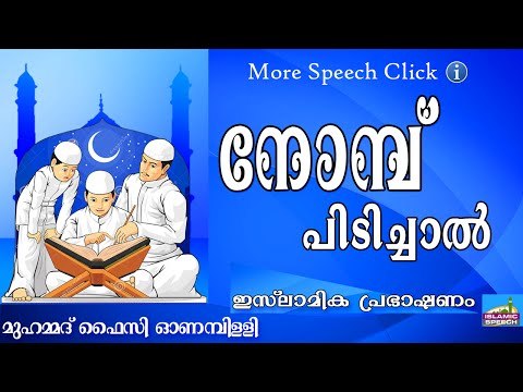 നോമ്പ് - ശരീരത്തിനും മനസ്സിനും വേണ്ടി.... Islamic Speech In Malayalam | Muhammad Faizy New 2015