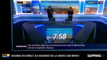 BFMTV - Bourde très gênante en direct : La photo de Salah Abdeslam s'affiche à la place de la météo (vidéo)