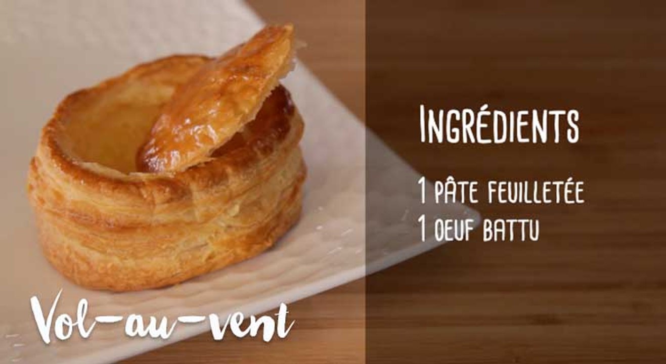 Comment faire ses vol-au-vent avec une pâte feuilletée ? - Gourmand