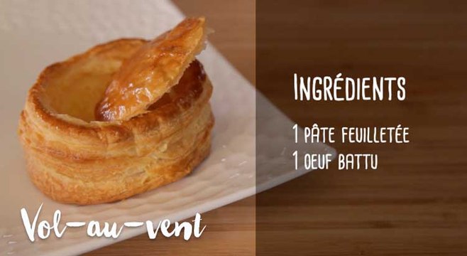 Comment faire ses vol-au-vent avec une pâte feuilletée ? - Gourmand