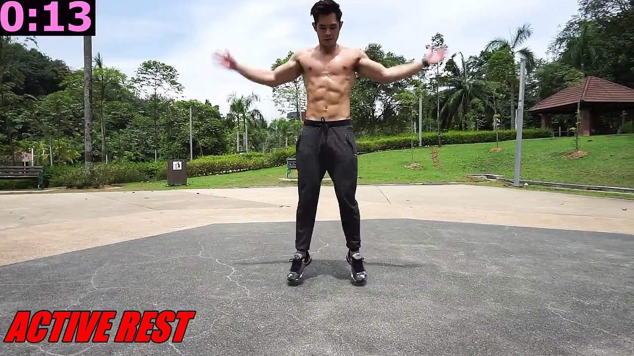 Jordan Yeoh Abs Fat Burning Routine video Dailymotion