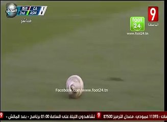 سيف تقا ينقذ النادي الافريقي  من هدف التعادل أما فاروق بن مصطفى في عداد المفقودين