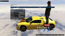 PS4　GTA5　オンライン実況　part19　鬼畜レース　$ky Wallride Master