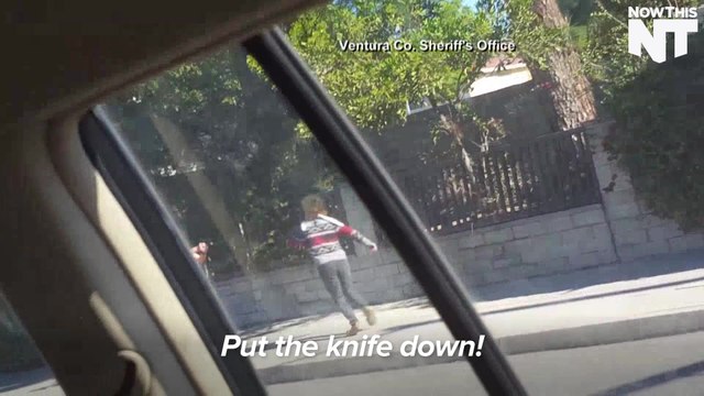 Cop Shoots And Kills Man Wielding A Knife In Ventura, California