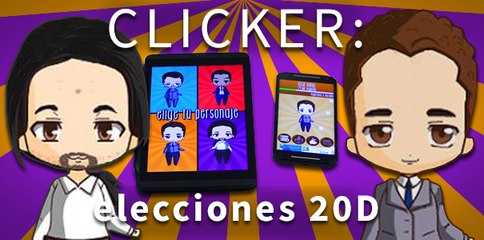 Clicker: Elecciones 20D, juega con los políticos