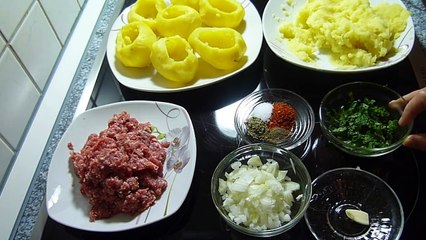İçi Dolgulu Patates Tarifi | Sebze Yemekleri