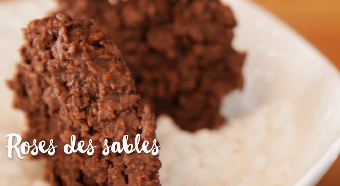 Comment faire de délicieuses roses des sables au chocolat au lait ? - Gourmand