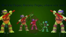Finger Family Ninja Turtles Songs | Ninja Turtles Nursery Rhymes | Kids Song
