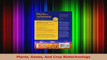 Plants Genes And Crop Biotechnology PDF