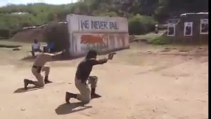 Entrainement de police unique en Inde