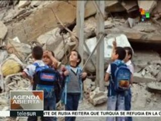 Terrorismo en Siria impide que 13 millones de niños asistan a clases