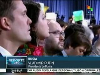 Vladimir Putin: Rusia apoya iniciativa de EE.UU. para pacificar Siria